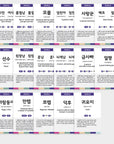 Printable Korean Slang Flashcards