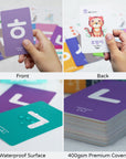 55 Korean Flashcards for Toddlers