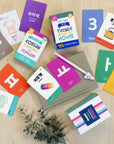 2-Pack Gift Set Korean Alphabet Flashcards