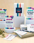 3-Pack Gift Set Korean Basic Conversation Flashcards