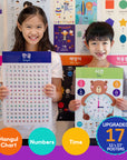 Korean Educational Posters (Set of 17 Posters)
