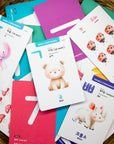 55 Korean Hangul Flashcards for Beginners: 40 Hangul+10 Numbers+10 Colors
