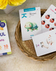 2-Pack Beginner Flashcards Gift Set - Hangul+Things Voc with MP3 Audio