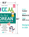 Korean Workbook for Kids 2