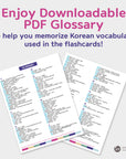 3-Pack Gift Set Korean Basic Conversation Flashcards