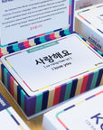 Korean Essential Dialogue Flashcards for Beginners – Gift Box