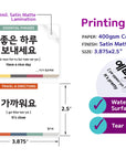 Pocket-Sized 55 Korean Basic Dialogue Flashcards for Beginners
