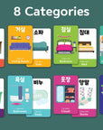 2-Pack Gift Set Korean Alphabet Flashcards