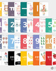 55 Korean Flashcards for Toddlers