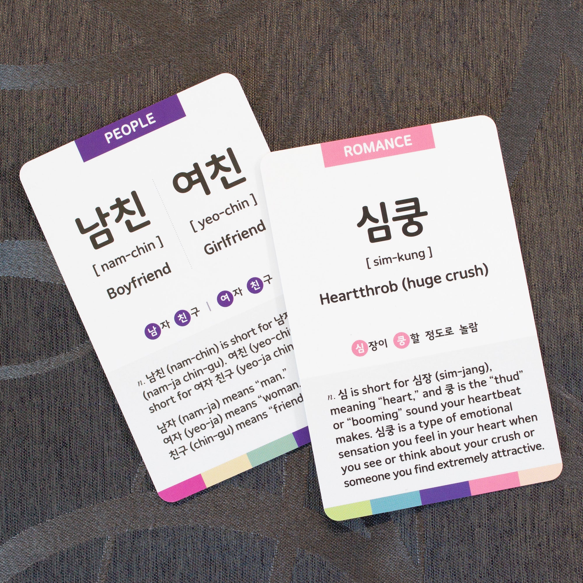 3-Pack Gift Set Korean Basic Conversation Flashcards