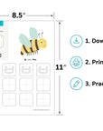 Printable Korean Workbook for Kids1 [ FULL COLOR ]